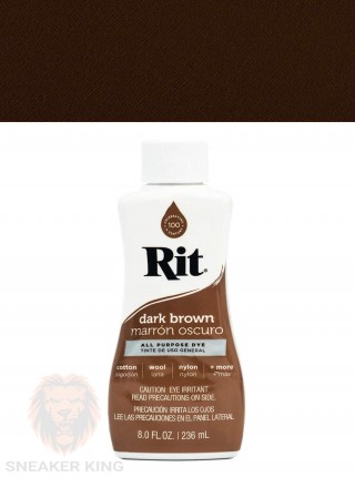 Барвник для натуральних тканин RIT All-Purpose Dye Dark Brown (темно коричневий), 236 мл